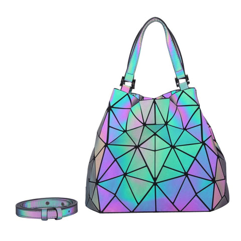 Geometric Folding Handbags