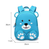 3D Lovely Bear School Bags Cute Animals
