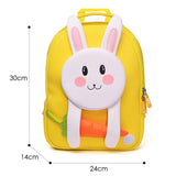 3D Lovely Bear School Bags Cute Animals