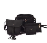 4 Pcs Women Bags PU Leather