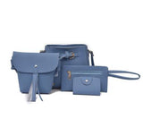 4 Pcs Women Bags PU Leather