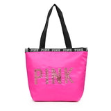 Sequin Handbag pink