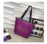 Sequin Handbag pink