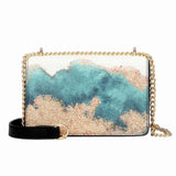 oil painting shoulder bag