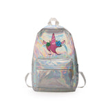 laser school bags holographic