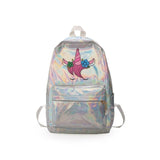 laser school bags holographic