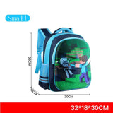 Cartoon Game Minecraft Schoolbags