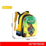Cartoon Game Minecraft Schoolbags