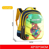 Cartoon Game Minecraft Schoolbags